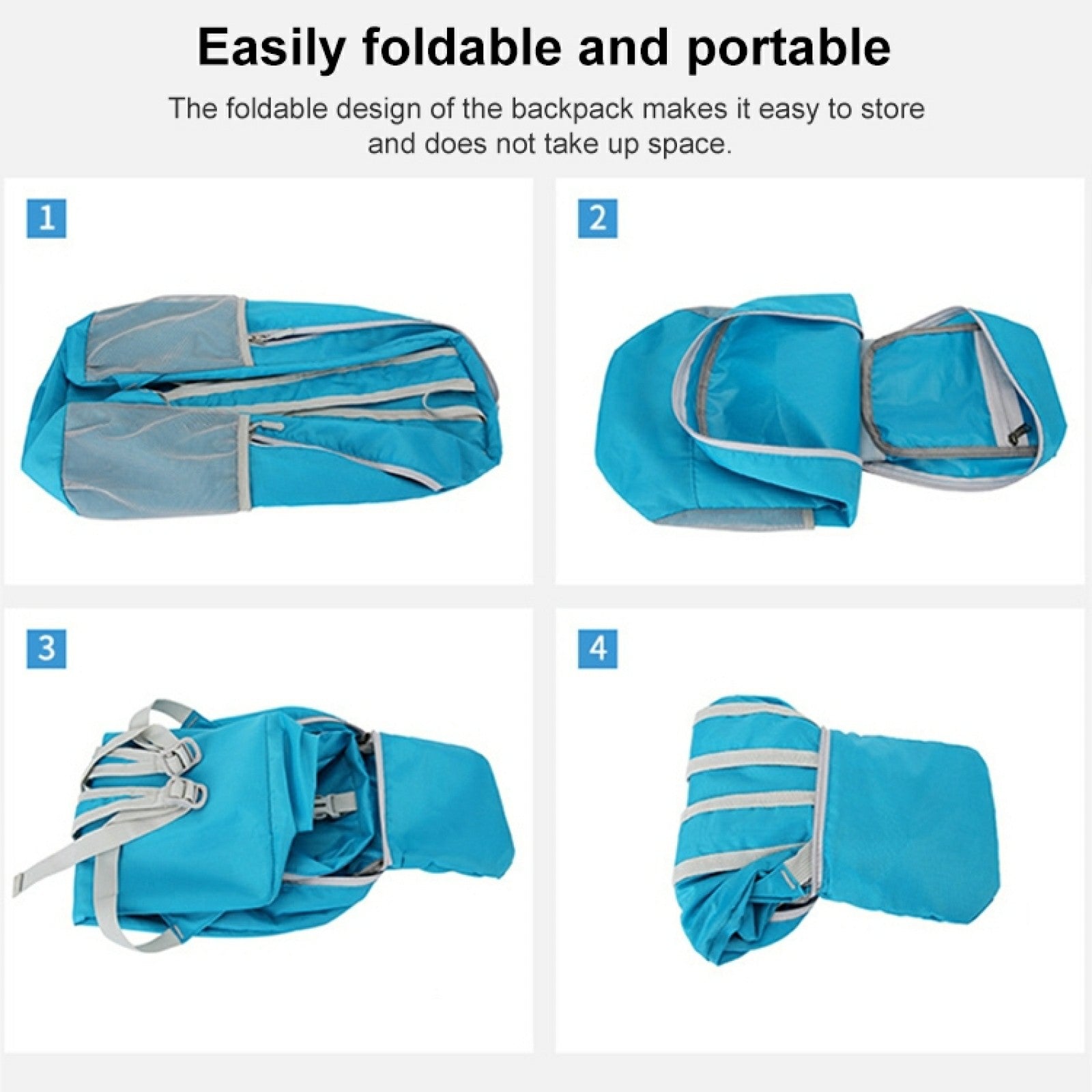 HAWEEL HWL7031 Outdoor Ultra-light Foldable Rucksack Climbing Hiking Waterproof Polyester Backpack
