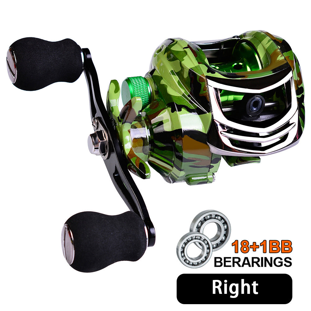 PROBEROS DW131 18+1BB Metal Baitcasting Reel High-Strength Fishing Reel