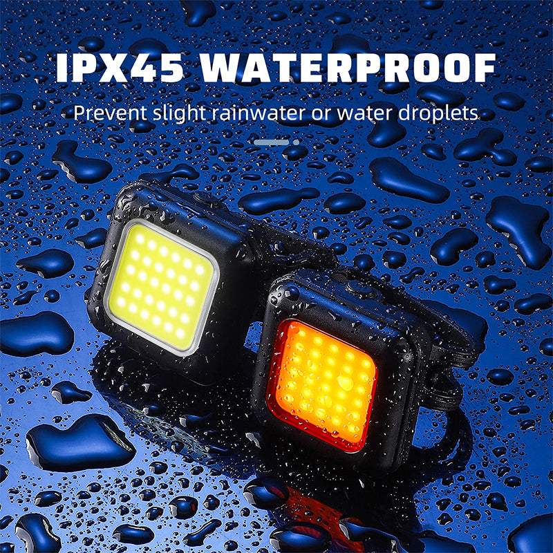WEST BIKING YP0701418 Bike Cycling LED Light Road MTB Bicycle Safety Lamp