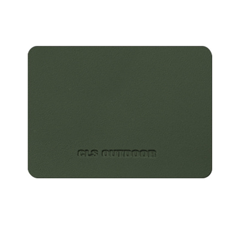 CLS 27.5x19cm Outdoor Camping Table PU Leather Mat Anti-dirt Picnic Tablecloth