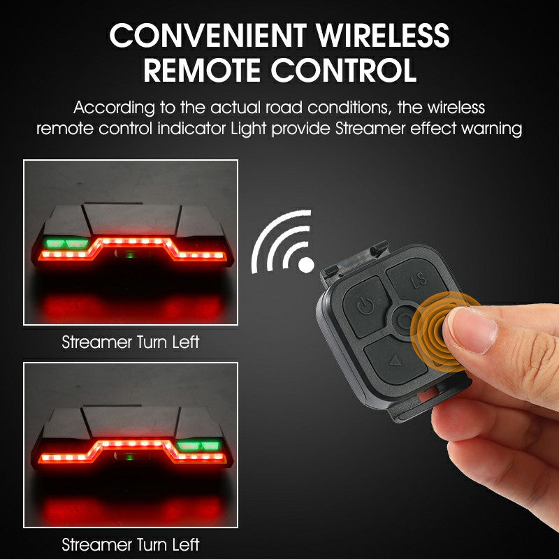 WEST BIKING YP0701359 Bicycle Tail Light with Type-C Charging for Cycling, Mountain, and Road Bikes Lamp