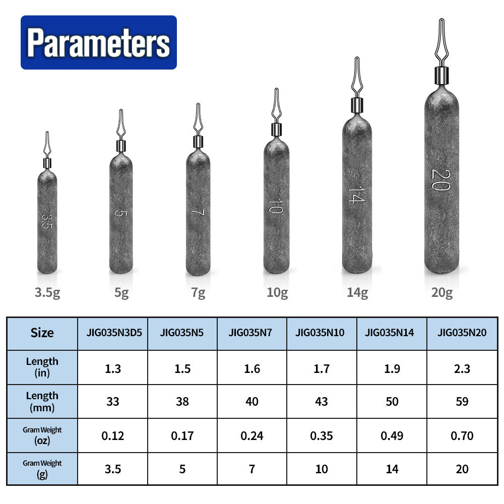 JIG035 10Pcs / Pack Reaction Tackle Lead Drop Shot Weights, Anti-Snag Fishing Sinkers