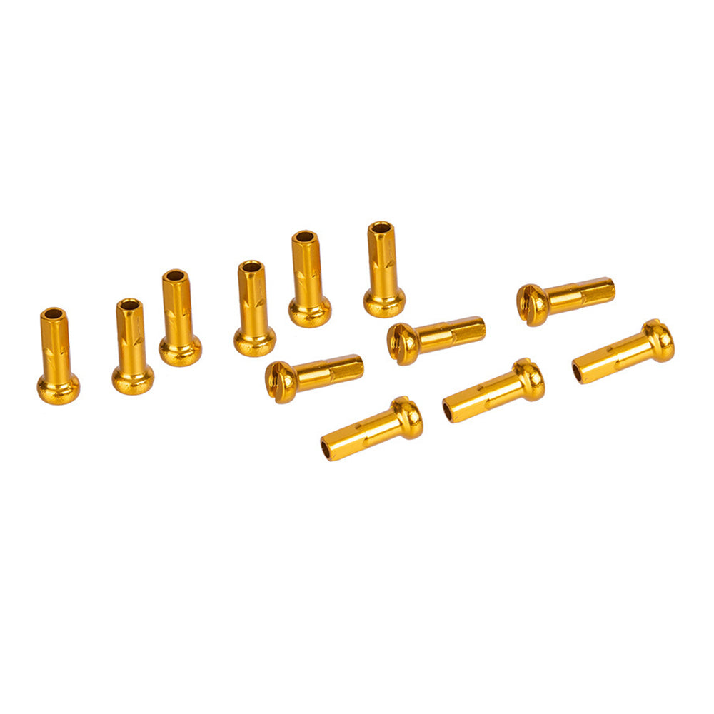 ZTTO 12Pcs / Pack Mountain Bike Color Spoke Cap Aluminum Alloy 14G Spoke 14mm Bicycle Spoke Accessories