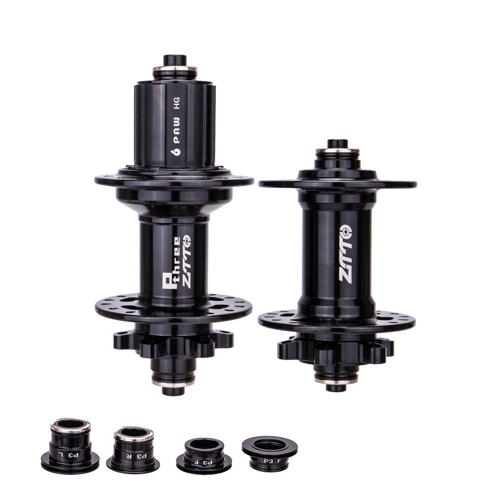 ZTTO P3 1 Pair MTB Bicycle 8-11 Speed 32H 6 Pawls Aluminum Alloy Disc Brake Hub