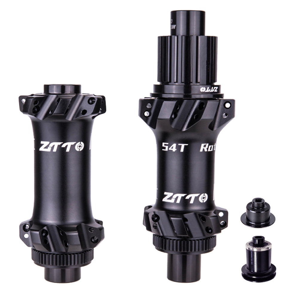 ZTTO M1 Aluminum Alloy 1 Pair MTB Bicycle Hub 28 Holes 54T Ratchet Freehub Hub