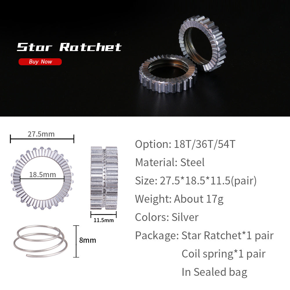 ZTTO 002 Mountain Bike Star Ratchet Hub Upgrade Kit for DT Swiss Hubs