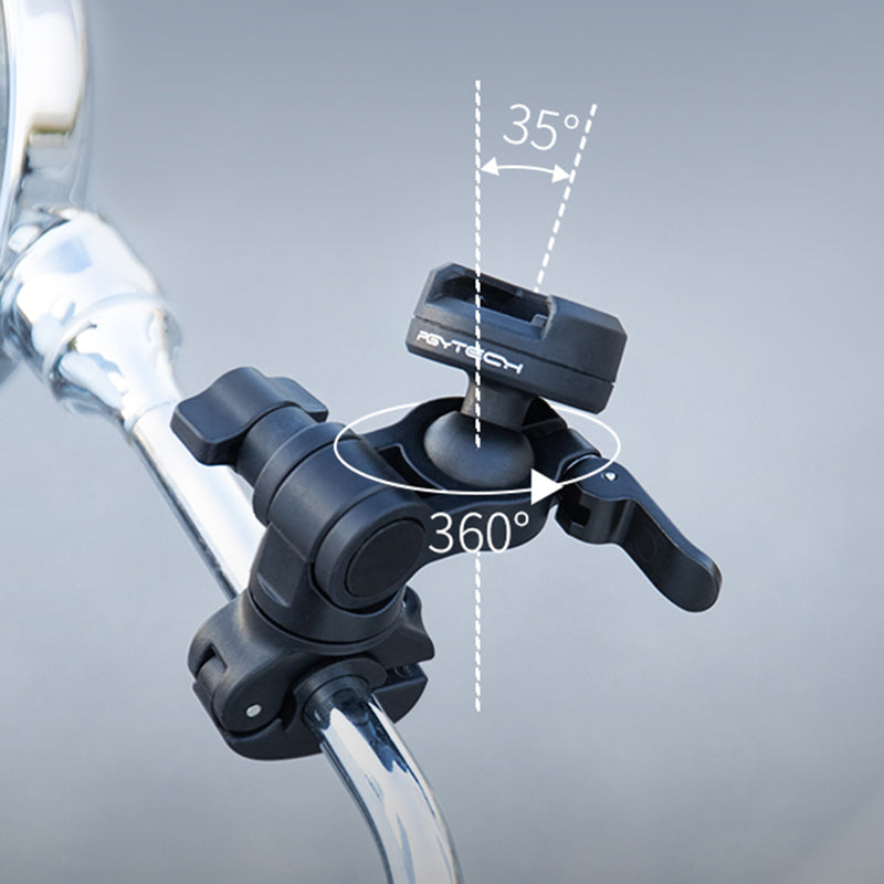 PGYTECH P-GM-170 CapLock Rearview Mirror Mount for Action Camera
