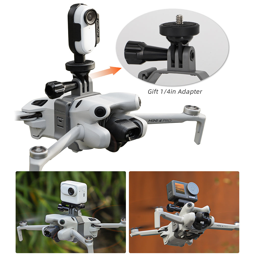 SUNNYLIFE N4P-GZ768 Universal Drone Light + Multi-function Adapter Mount for DJI Mini 4 Pro