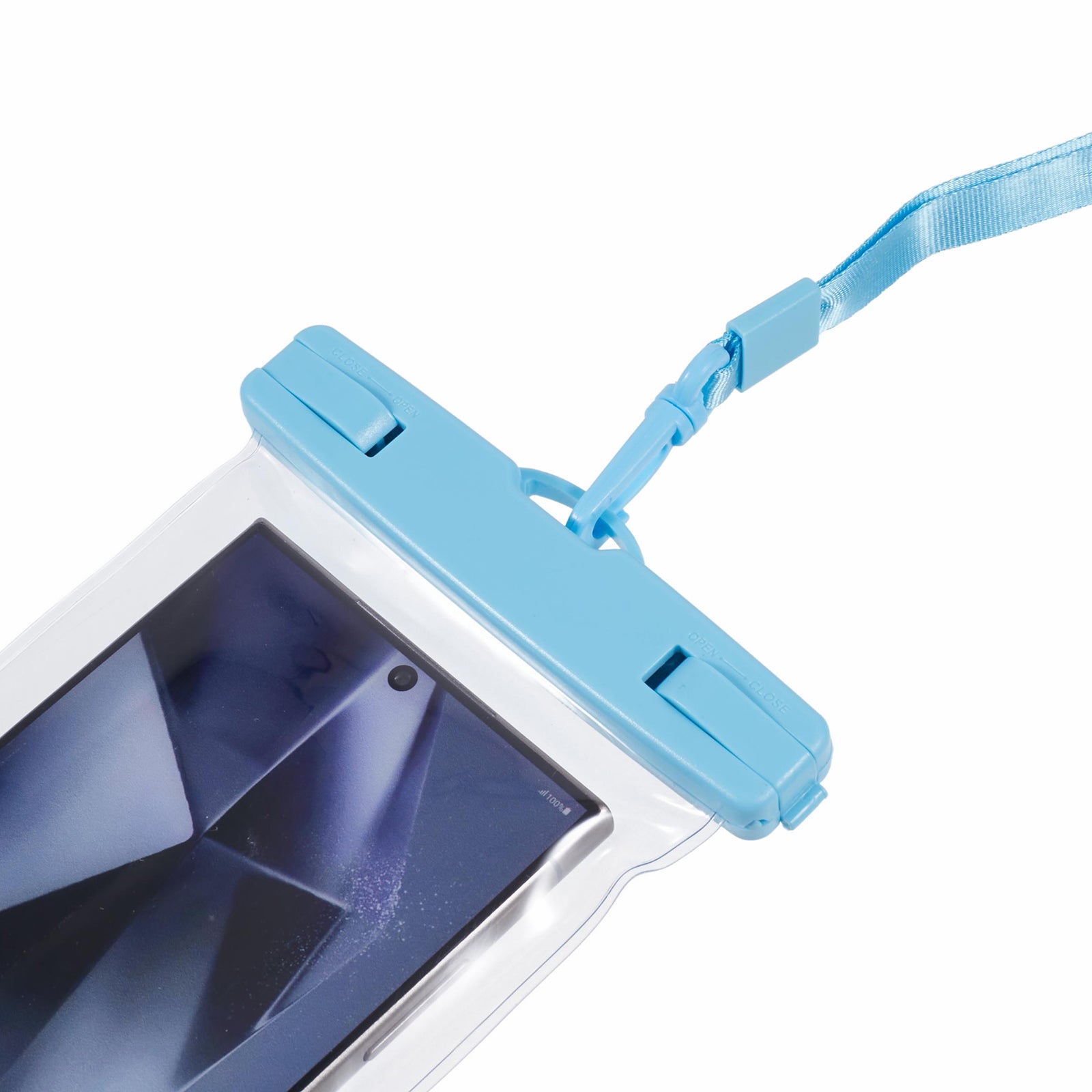 Waterproof Phone Pouch Case Holder for Under 6.5-inches Phone Underwater Clear Cellphone Dry Bag
