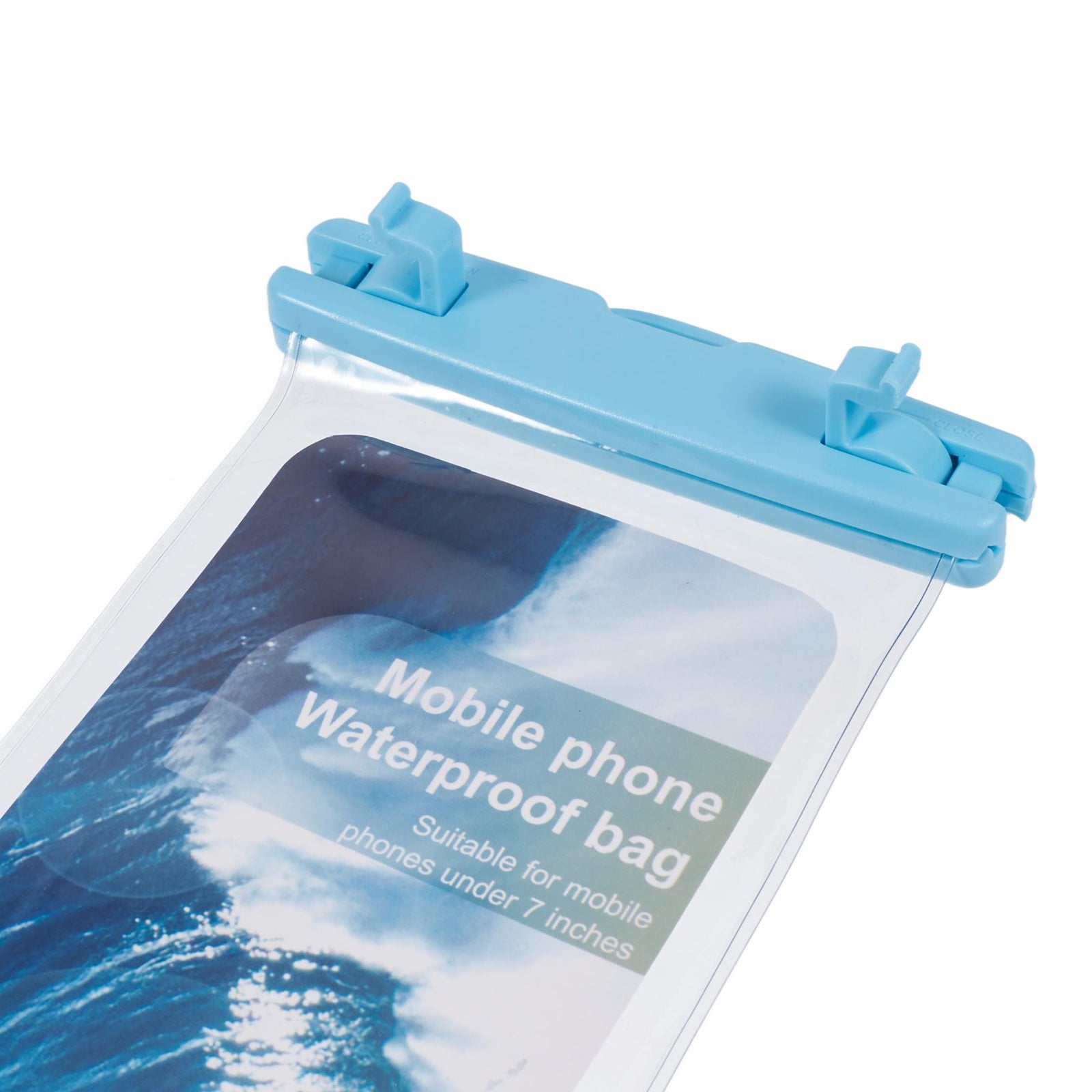 Waterproof Phone Pouch Case Holder for Under 6.5-inches Phone Underwater Clear Cellphone Dry Bag