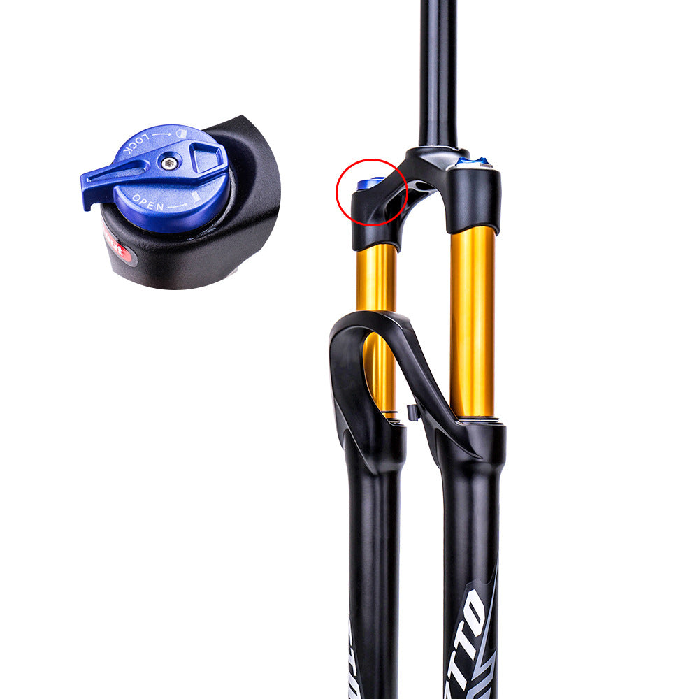 ZTTO ZT-01 Mountain Bike Front Fork Alloy Air Pressure Shock Absorption Front Fork
