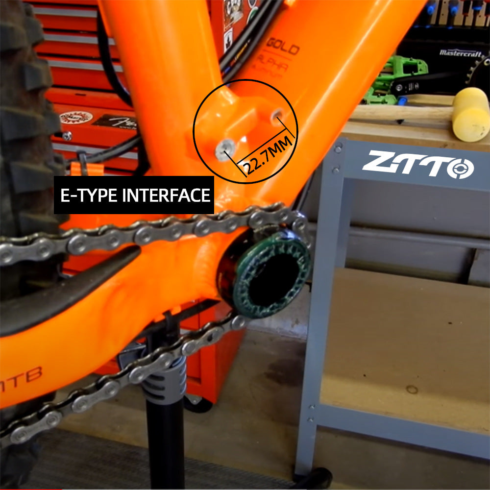 ZTTO CG25 Aluminum Alloy MTB Bicycle Chain Guide E-Type Mount Chain Protector