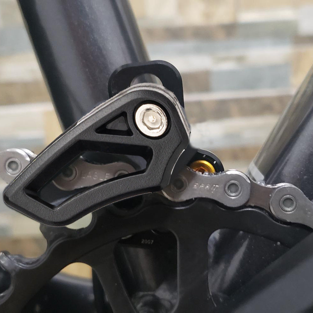 ZTTO CG25 Aluminum Alloy MTB Bicycle Chain Guide E-Type Mount Chain Protector
