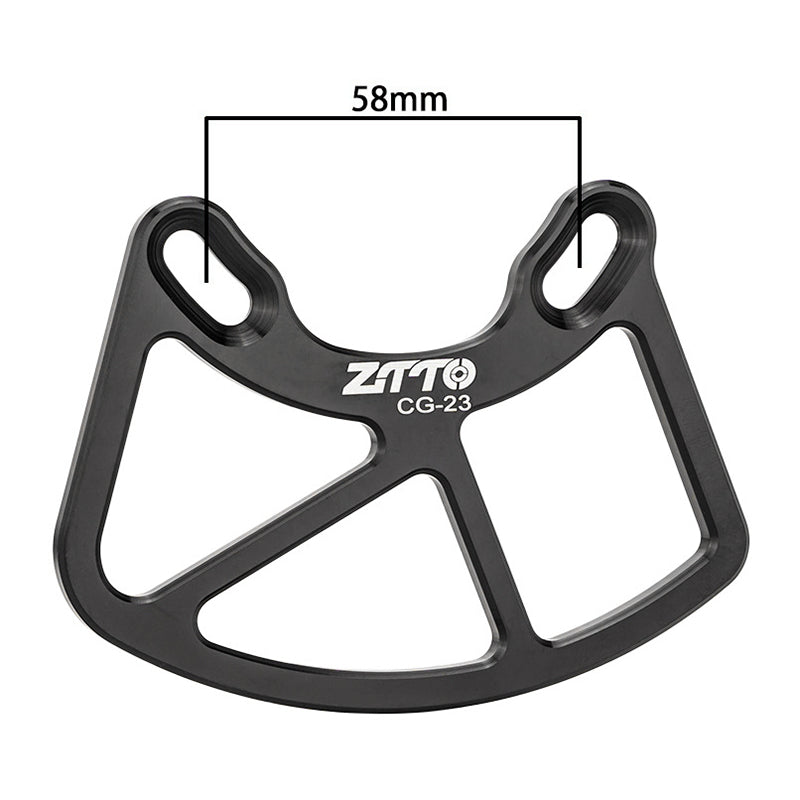 ZTTO CG23 Bicycle Chain Guide MTB Mountain Bike Crash Plate Bash Guard