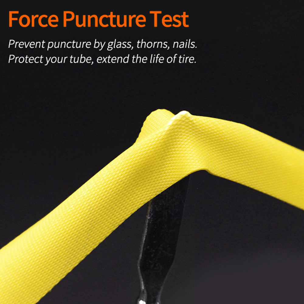 ZH429 PVC Puncture-Proof Strip Bicycle Tire Liner / Pad, 2-Pack