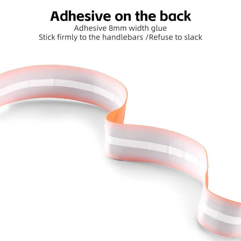 WEST BIKING YP0804075 2Pcs PU Leather+EVA Handlebar Tape Road Bike Handle Wrap