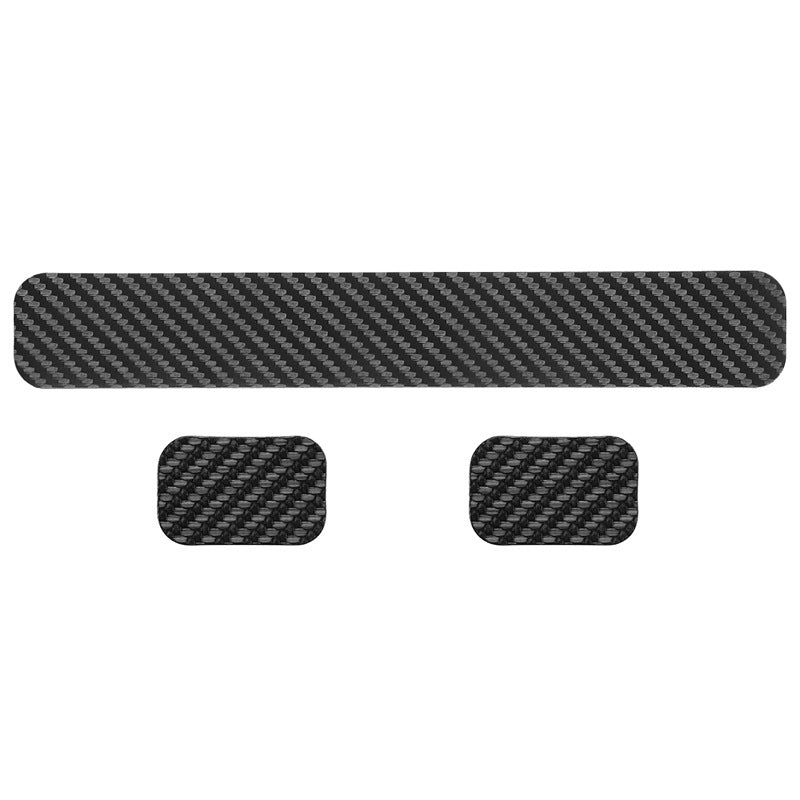 WEST BIKING YP0719372 3Pcs / Set Bicycle Frame Chain Protective Sticker Bike Anti-collision Film