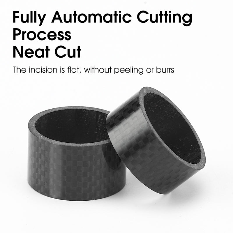 WEST BIKING 20mm Carbon Fiber Bicycle Stem Spacer Fork Gasket for MTB Bike