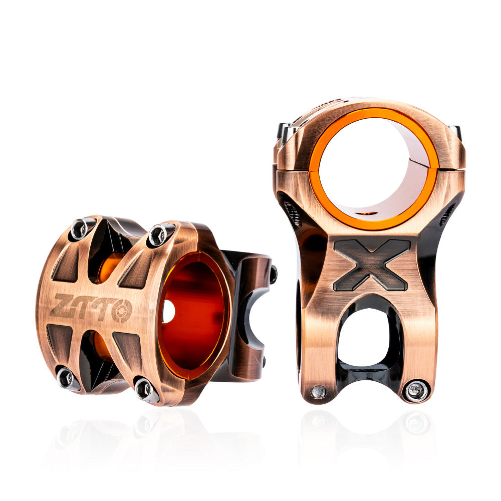 ZTTO GTSBL35 0-Degree Bike Handlebar Short Stem Aluminum Alloy Mountain Bicycle Stem Riser