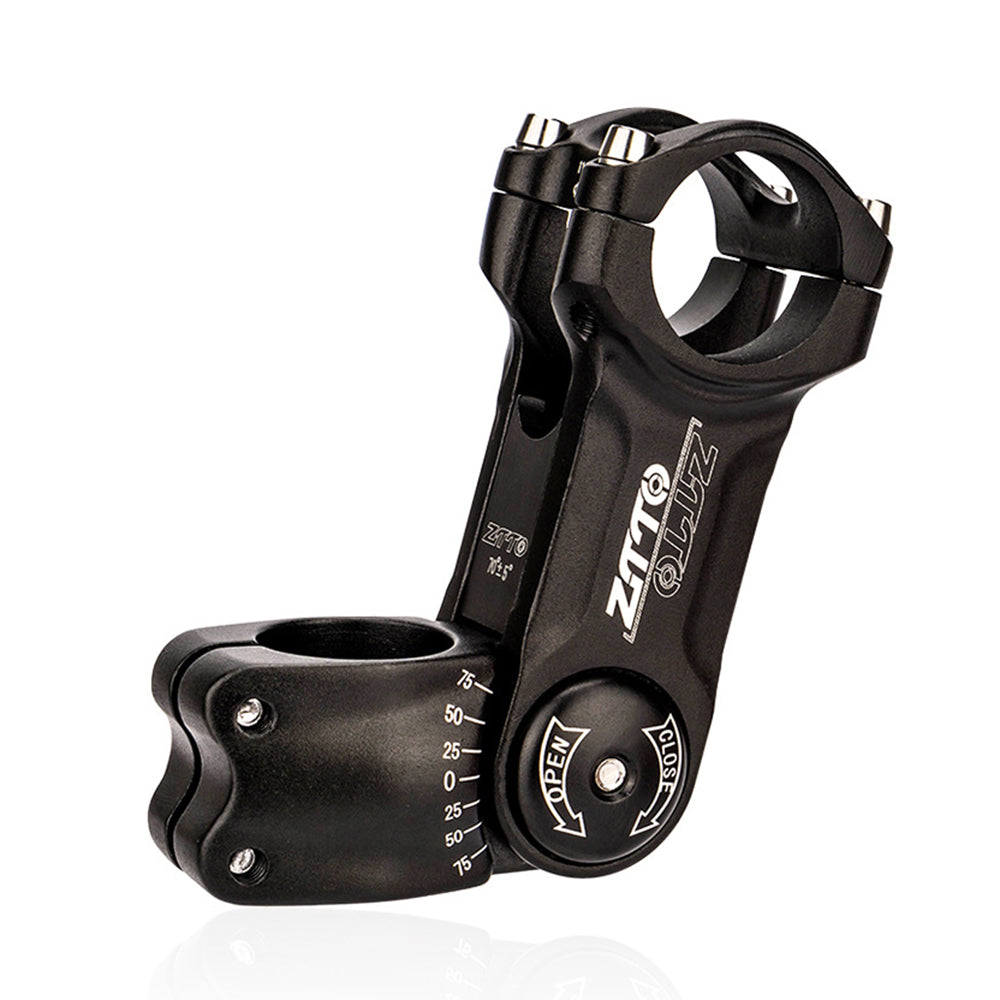 ZTTO CNCKTBL Angle Adjustable Bike Handlebar Stem CNC Aluminum Alloy MTB Bicycle Stem Riser