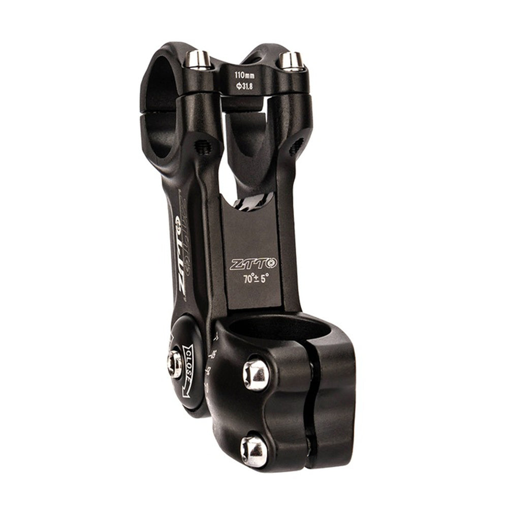 ZTTO CNCKTBL Angle Adjustable Bike Handlebar Stem CNC Aluminum Alloy MTB Bicycle Stem Riser