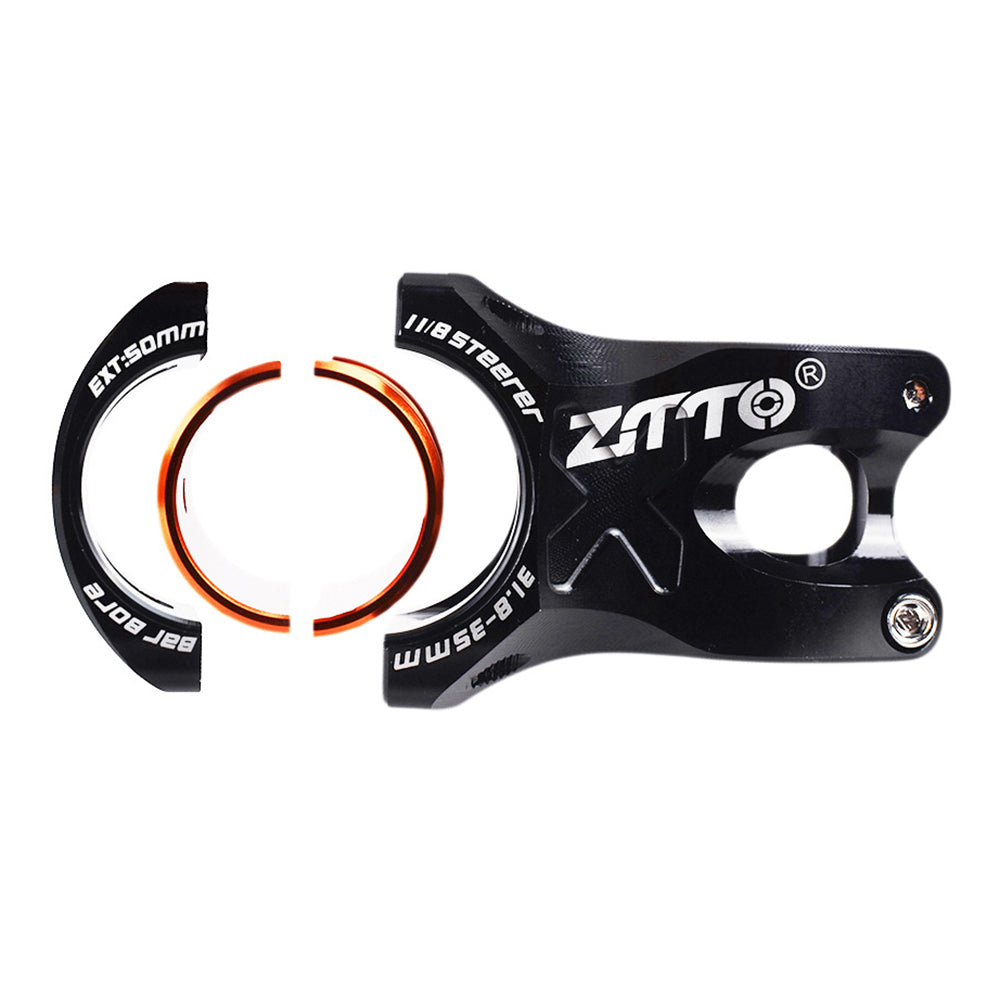 ZTTO AMBL3 31.8 / 35mm 2-in-1 0-Degree Bike Handlebar Stem Aluminum Alloy Riser