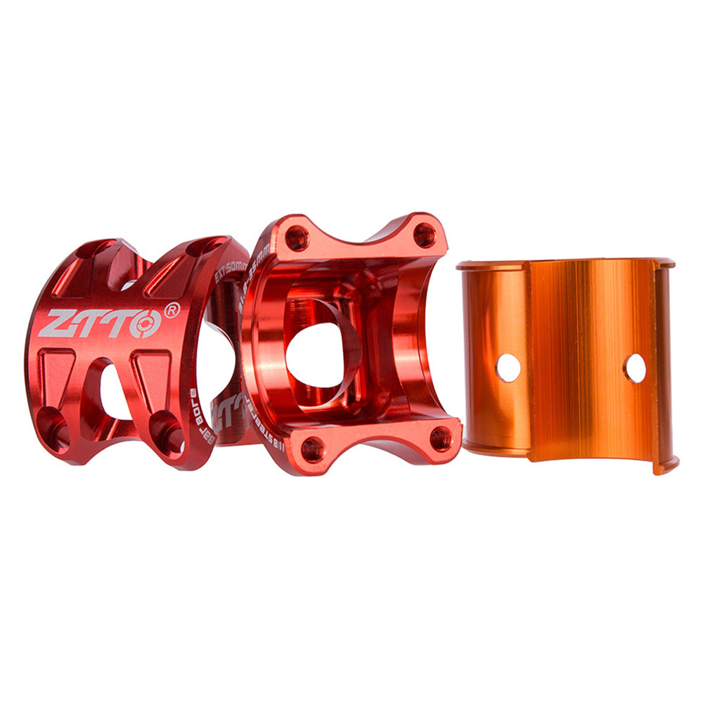 ZTTO AMBL3 31.8 / 35mm 2-in-1 0-Degree Bike Handlebar Stem Aluminum Alloy Riser