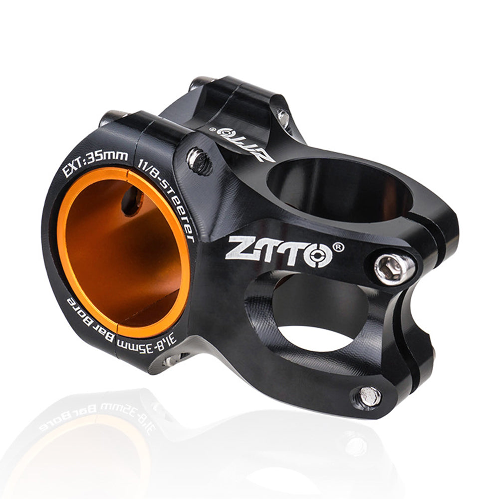 ZTTO XC35 31.8 / 35mm 2-in-1 0-Degree Mountain Bike Handlebar Stem Aluminum Alloy Riser