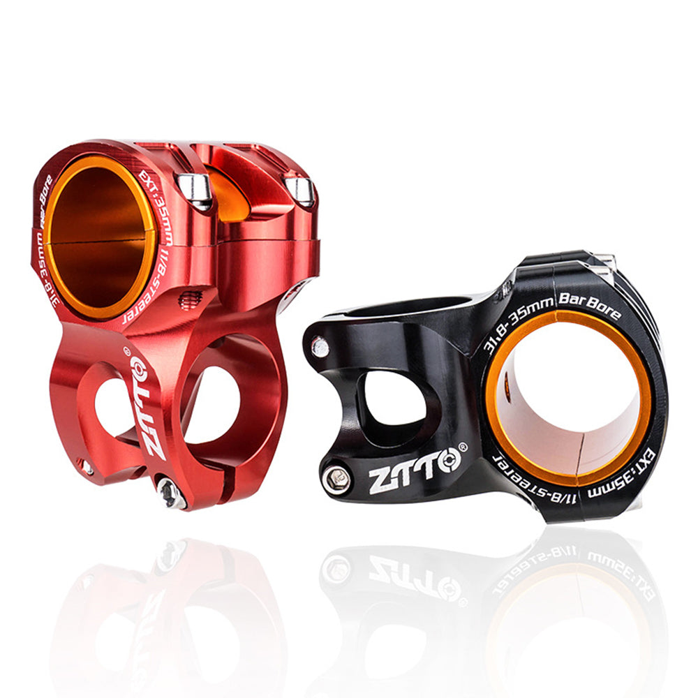 ZTTO XC35 31.8 / 35mm 2-in-1 0-Degree Mountain Bike Handlebar Stem Aluminum Alloy Riser