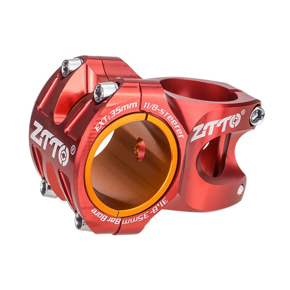 ZTTO XC35 31.8 / 35mm 2-in-1 0-Degree Mountain Bike Handlebar Stem Aluminum Alloy Riser