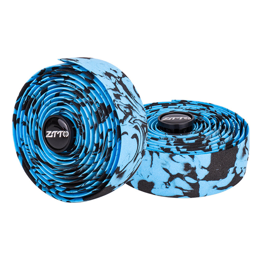ZTTO CSBD 2Pcs Synthetic Sponge Bicycle Handlebar Tape Shock Absorbing Bike Handlebar Wrap Strap