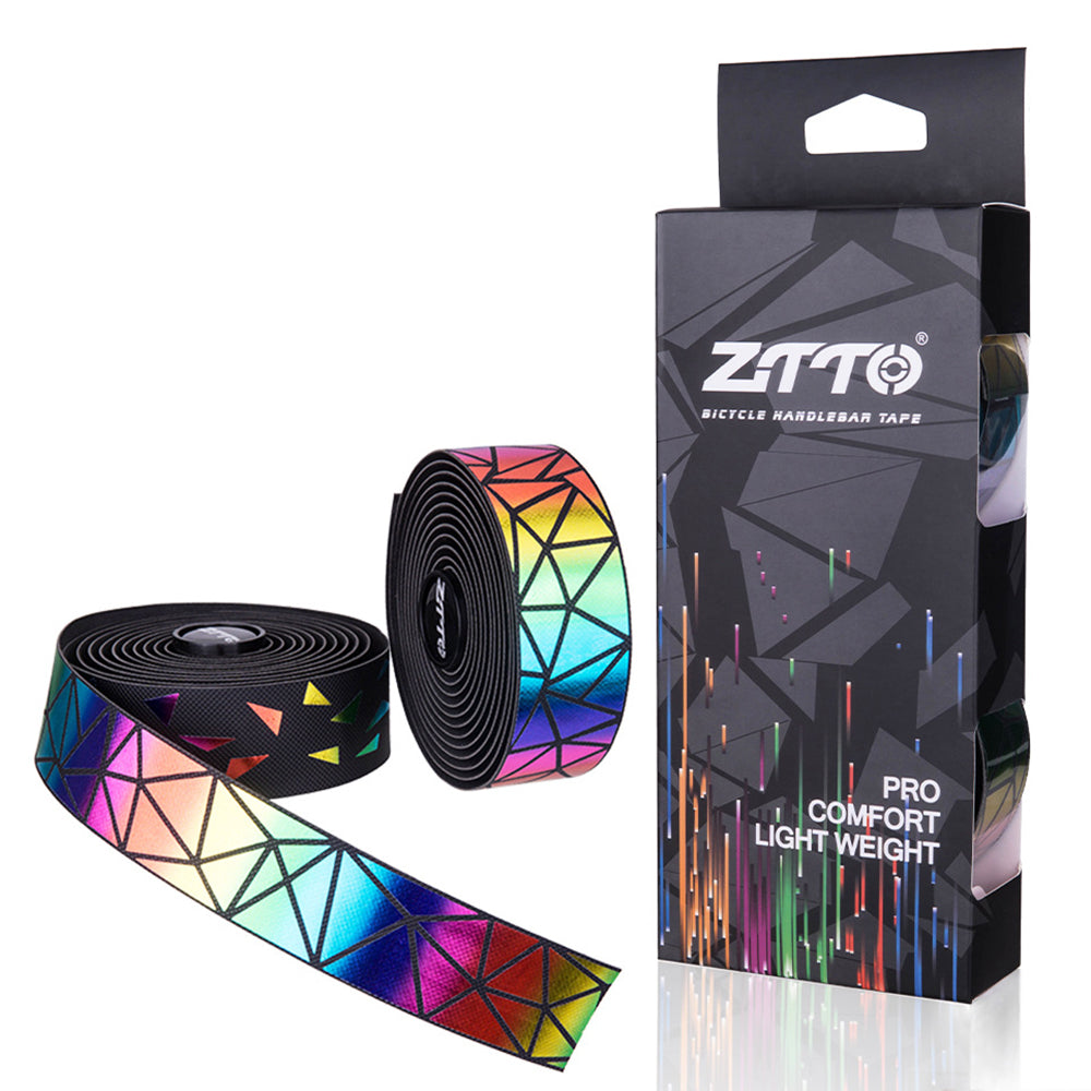ZTTO BD8 2PCS Cycling Road Bicycle Straps Handle Wraps PU Fabric Bike Handlebar Tapes