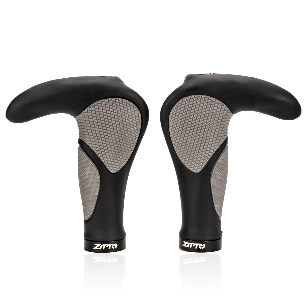ZTTO AG43 1 Pair Bicycle Ergonomic Horn Shape Handlebar Grip Cover for MTB Bike