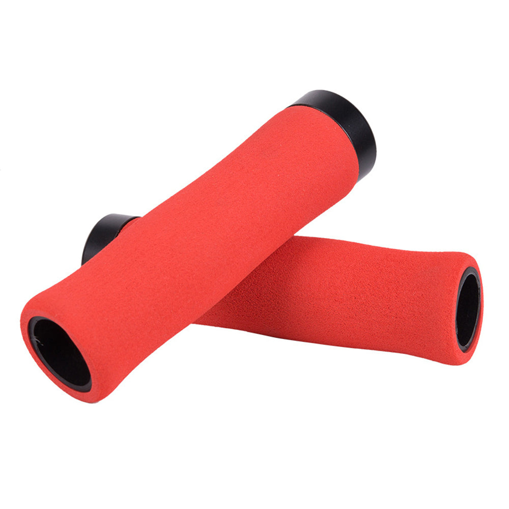 ZTTO AG28 1 Pair Shockproof Sponge Grips Single-sided Locking Handlebar Grips
