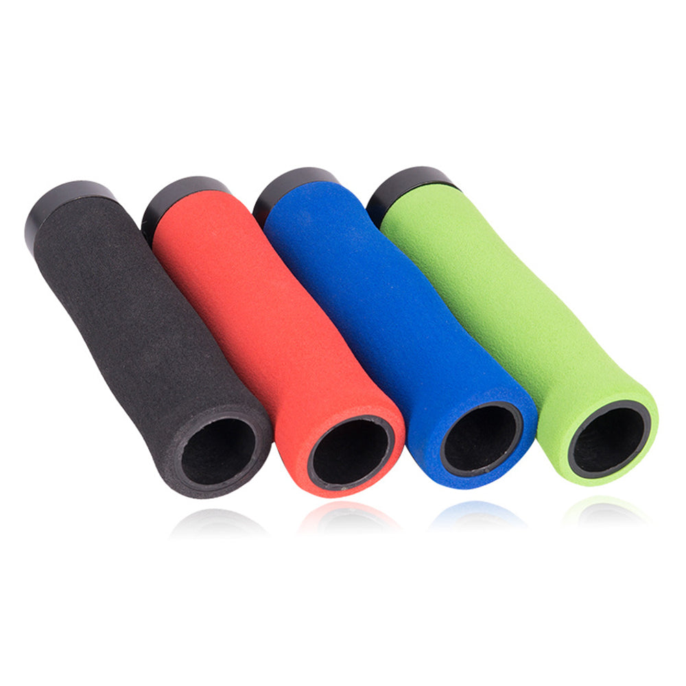 ZTTO AG28 1 Pair Shockproof Sponge Grips Single-sided Locking Handlebar Grips