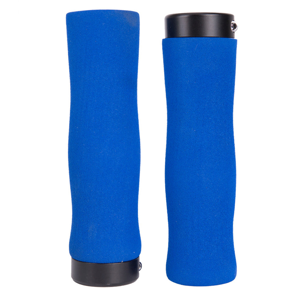 ZTTO AG28 1 Pair Shockproof Sponge Grips Single-sided Locking Handlebar Grips