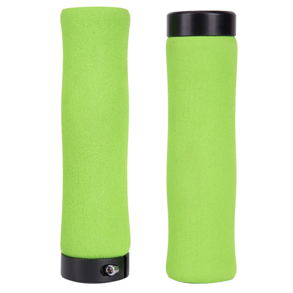ZTTO AG28 1 Pair Shockproof Sponge Grips Single-sided Locking Handlebar Grips