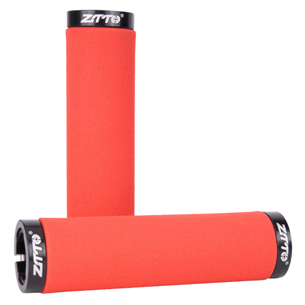 ZTTO AG36 Bicycle Handlebar Grips Double Side Lock-on Sponge Handle Grip
