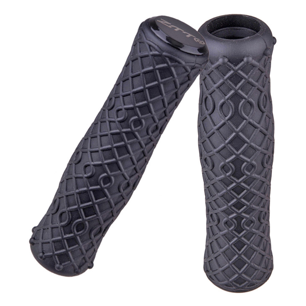 ZTTO AG111 Mountain Bike Hand Grips Shock-absorbing Silicone Handlebar Grips