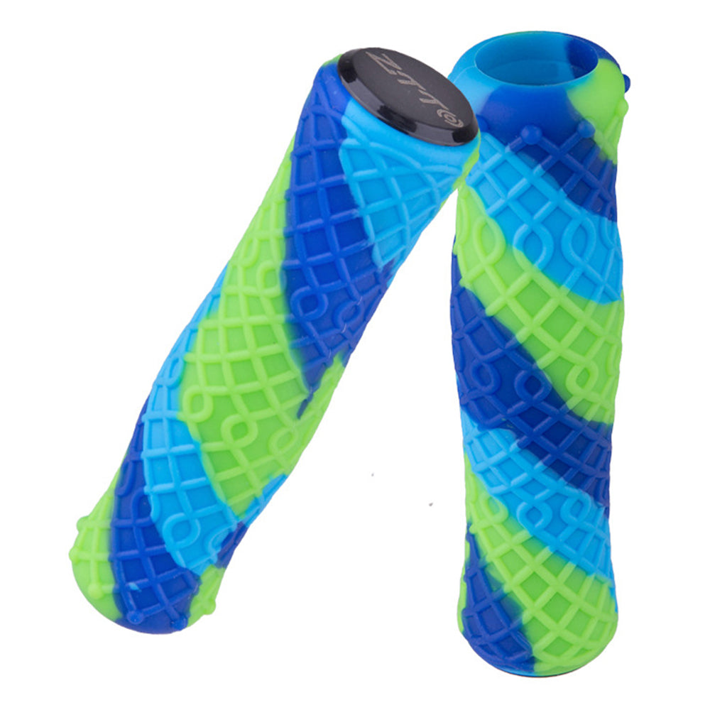 ZTTO AG111 Mountain Bike Hand Grips Shock-absorbing Silicone Handlebar Grips