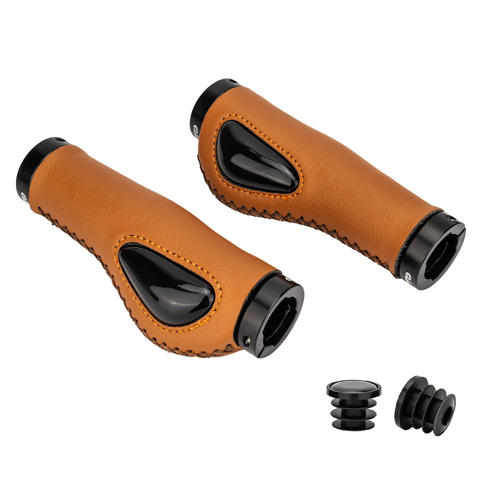 ZTTO AG61 1 Pair Bike Handlebar Grip Liquid Silicone Shock Absorption Anti-slip Bicycle Handlebar Grips