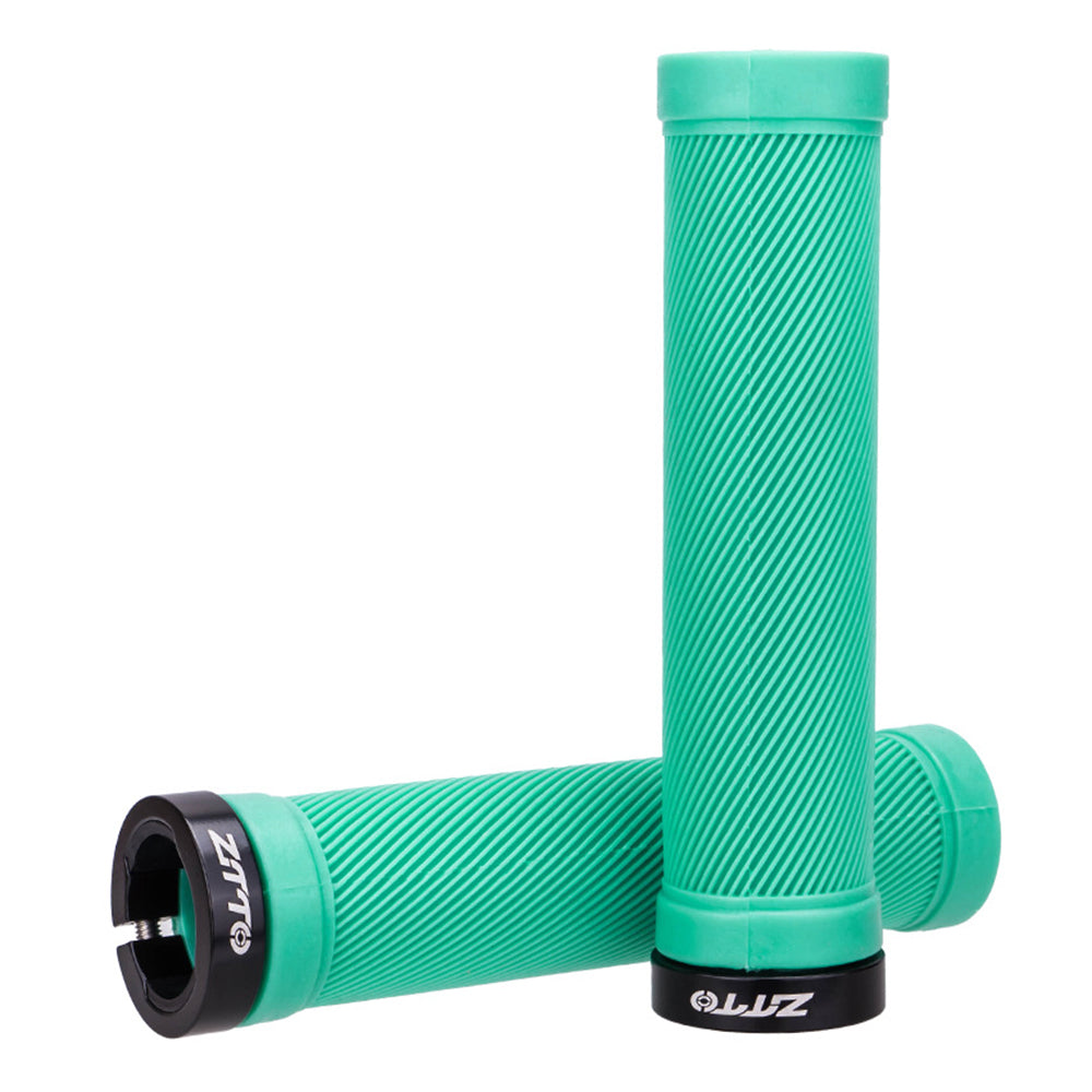 ZTTO AG40 Bike Anti-slip Handlebar Single-sided Locking Shockproof Rubber Bicycle Grips