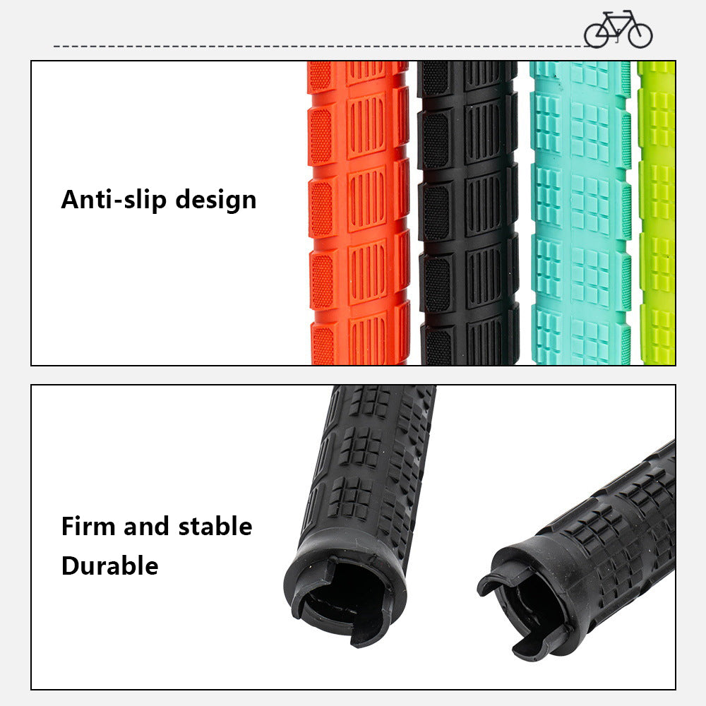 ZTTO AG38 Single-sided Locking Rubber Handlebar Grips MTB Bike Bicycle Handle Grips