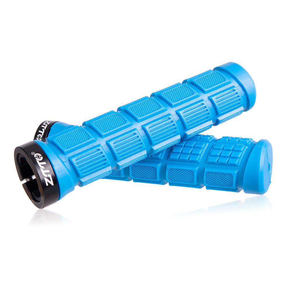 ZTTO AG38 Single-sided Locking Rubber Handlebar Grips MTB Bike Bicycle Handle Grips