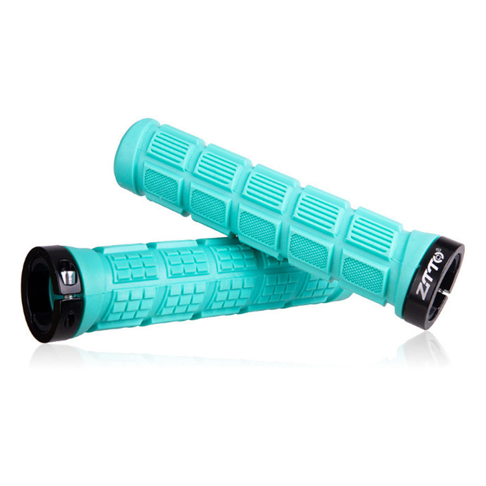 ZTTO AG38 Single-sided Locking Rubber Handlebar Grips MTB Bike Bicycle Handle Grips