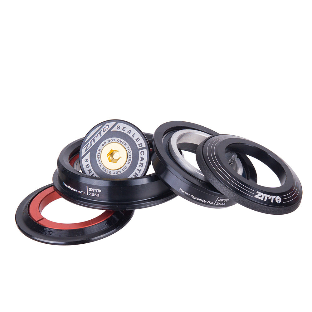 ZTTO 4456ST Aluminum Alloy Bike Bearing Headset Tapered / Straight Tube Front Fork Headset