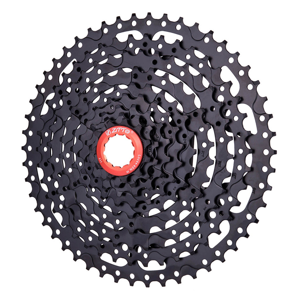 ZTTO 950LH Mountain Bicycle Steel Flywheel Hollow 9 Speed 11-50T Bike Cassette Flywheel