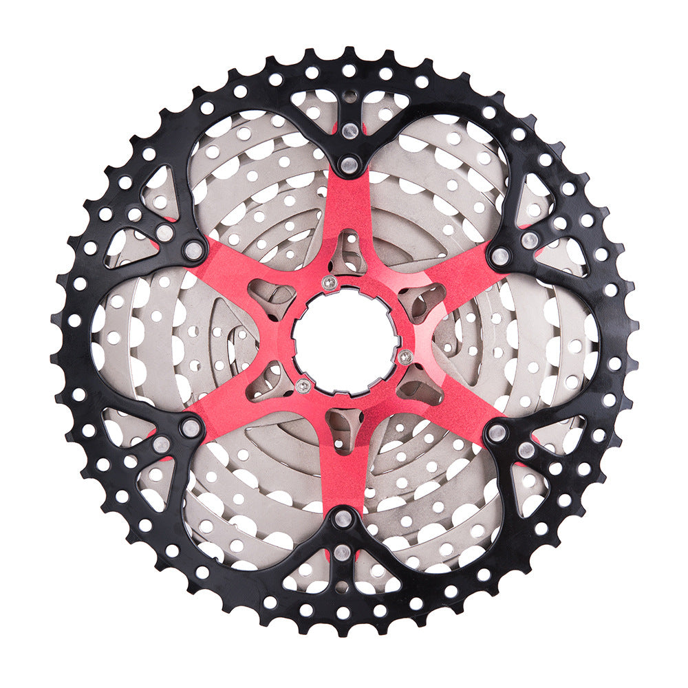 ZTTO 946LHY MTB Flywheel 9 Speed 11T-46T Bicycle Steel Cassette Cycling Replacement Part