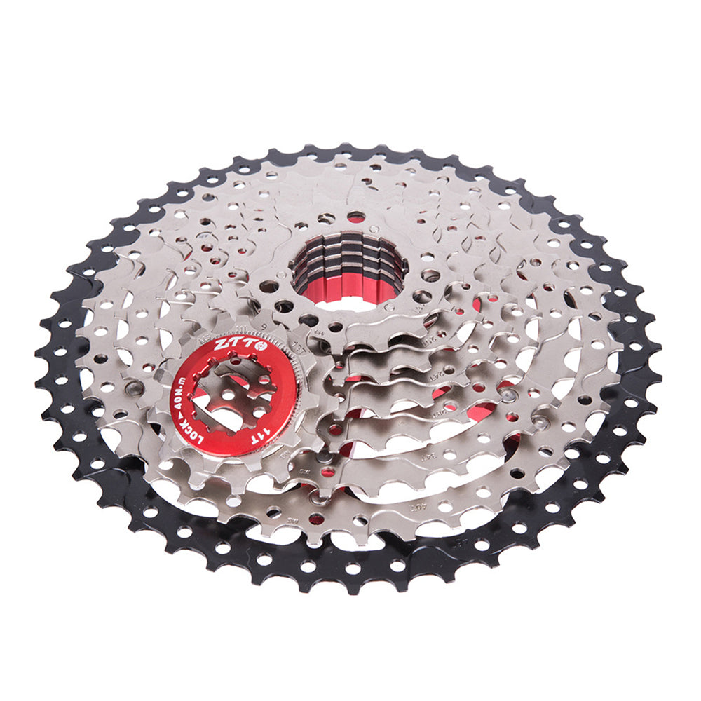 ZTTO 946LHY MTB Flywheel 9 Speed 11T-46T Bicycle Steel Cassette Cycling Replacement Part