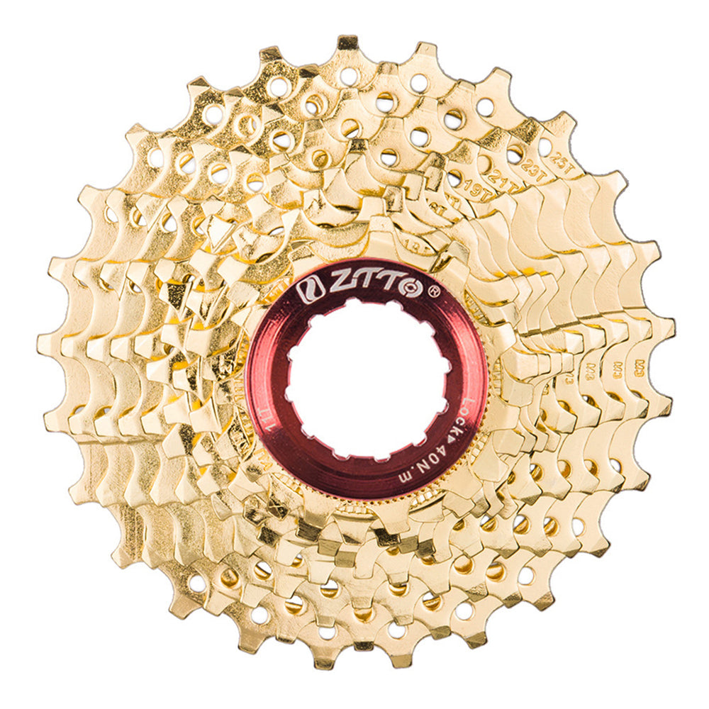 ZTTO 1125J For Shimano / Sram MTB 11 Speed Cassette Gold 11T-25T Bicycle Flywheel for Road Bike